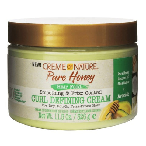 Crème de la nature pure miel de cheveux aliments en boucle définissant la crème 11,5 oz