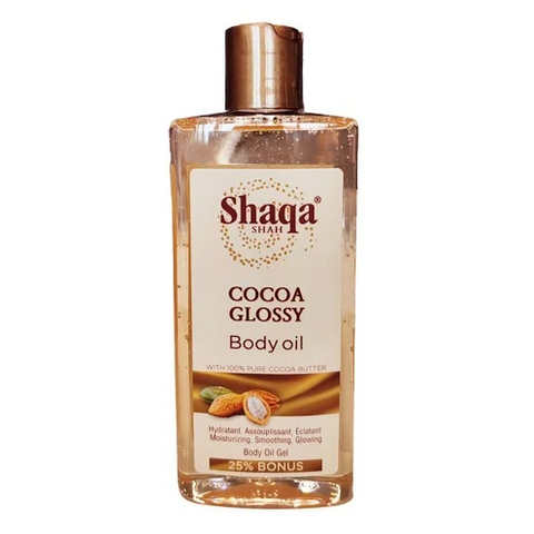 Shaqa Shah Cocoa Glossy Body Huile 250 ml