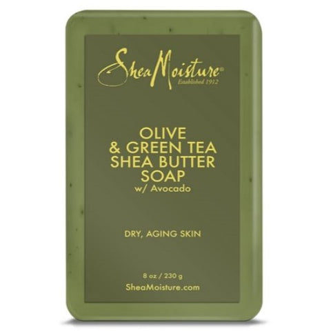 Karia Moisture Olive & Green Tea Shea Butter Savon 8oz