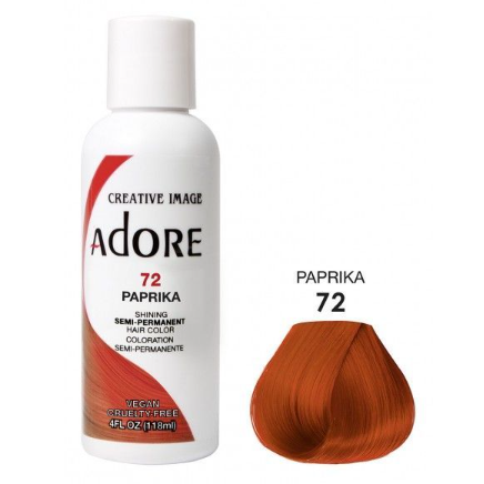 Adore Couleur de cheveux semi-permanente 72 Paprika 118ml