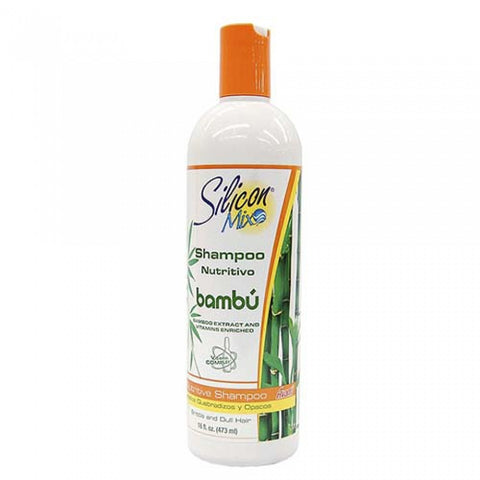 Silicon mélange shampooing nutrivio bambú 16 fl.oz