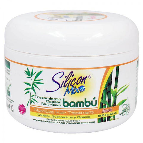 Mélange de silicium Bamboo Nutritive Hair Traitement 8oz