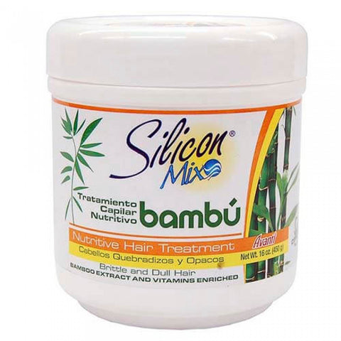 Mélange de silicium Bamboo Nutritive Hair Traitement 16oz