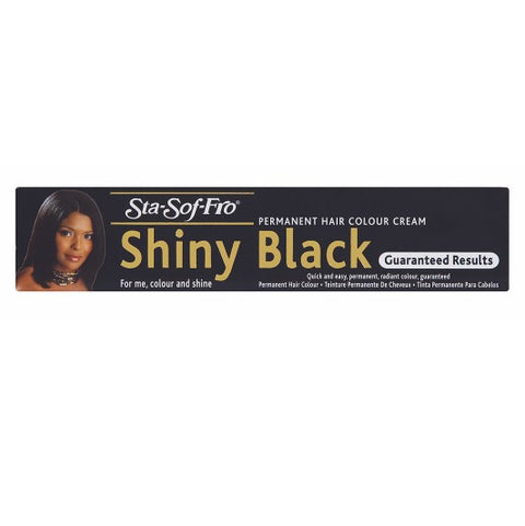 Canapé sta pour la couleur de la couleur des cheveux permanentes noires brillantes 25 ml
