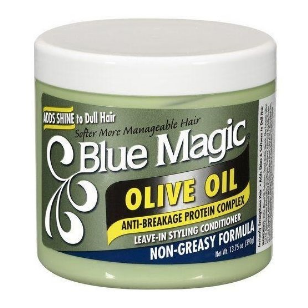 Blue Magic Olive Huile Hair Dressing 12 oz