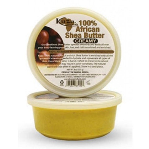 Kuza 100% africain karia beurre crémeux jaune 15 oz