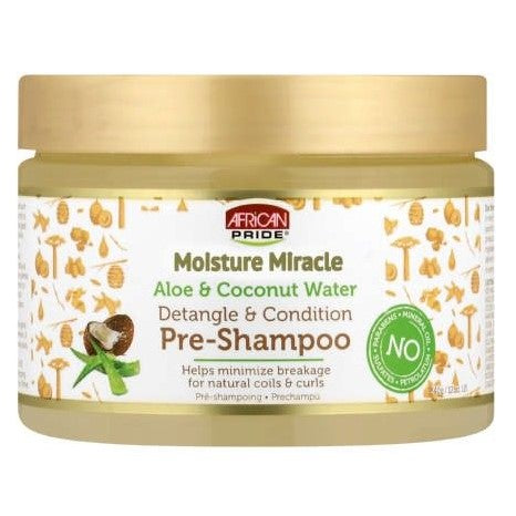 Africain Pride Mumiture Miracle Aloe & Coconut Water pré-shampooing 340GR
