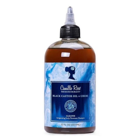 Camille Rose Black Castor Huile + Chebe Sompter Treatment Shampoo 12 oz