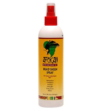 Africain Essence Braid Sheen Spray 12oz