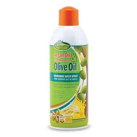 Sofn'free gro sain argan & olive huile brilly spray 455 ml