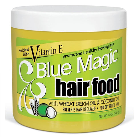 Aliments aux cheveux Blue Magic avec huile germinale et huile de noix de coco 340 GR