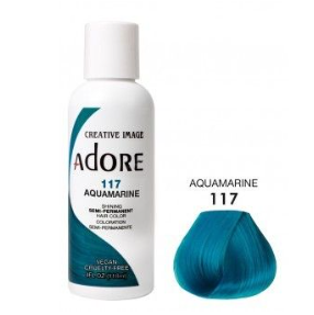 Adore Couleur de cheveux semi-permanente 117 Aquamarine 118ml