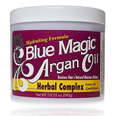 Huile d'argan magique bleue avec complexe à base de plantes 390 GR