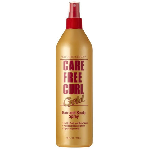 Care Free Curl Gol Hair & Scalep Spray 16oz