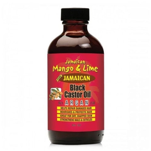 Argan d'huile Jamaïcain Mango et Lime Black Castor 118 ml