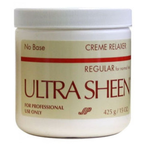 Ultra sheen pas de crème de base se détend régulièrement 425 GR