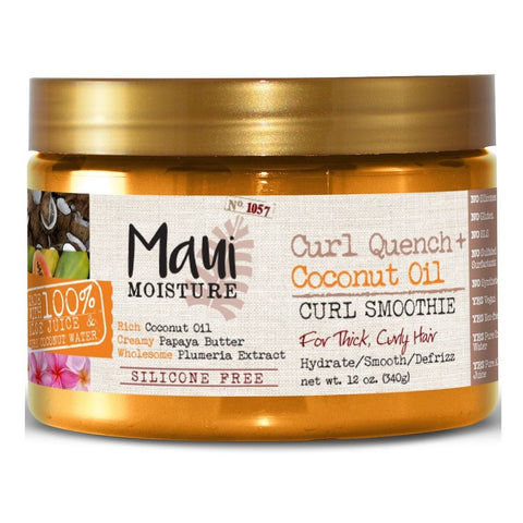Maui Humiture Curl Quench + Coconut Huile Curl Smoothie 340g / 12oz