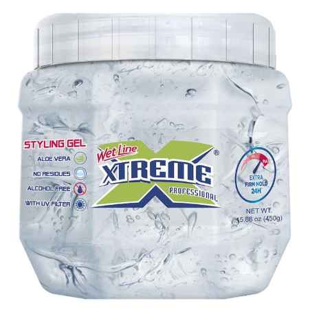 Ligne humide Xtreme Clear Professional Styling Gel 450 GR