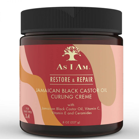 Comme je suis Jamaïcain Black Castor Huile Curling Cream 227gr