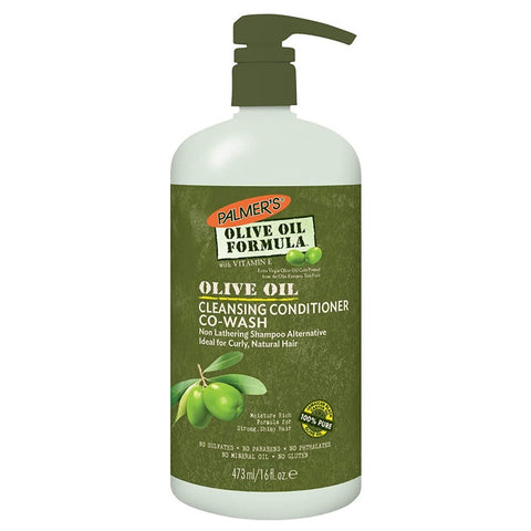 Formule d'huile d'olive Palmers Conditionneur de nettoyage de co-lavage 473 ml