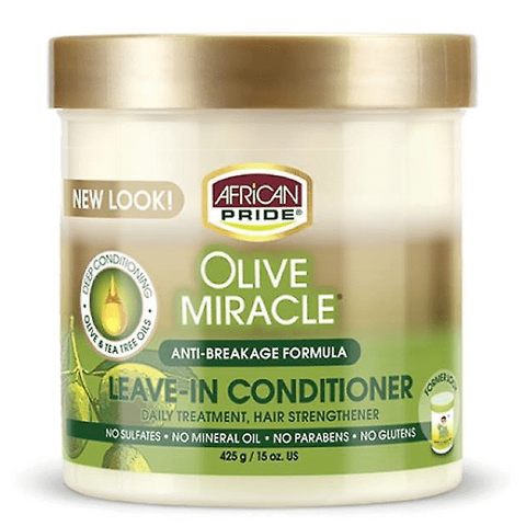 Africain Pride Olive Miracle Conditionneur sans rinçage Pot 425 GR