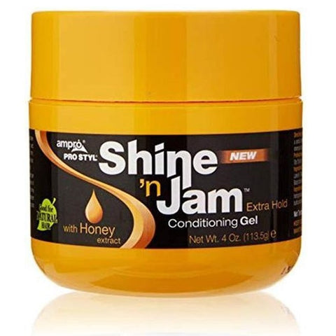 Ampro Shine'n Jam Conditioning Gel Extra Team - Créez des coiffures fantastiques avec des équipes supplémentaires!