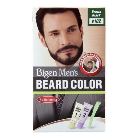 Couleur de barbe pour hommes Bigen B102 Brun noir