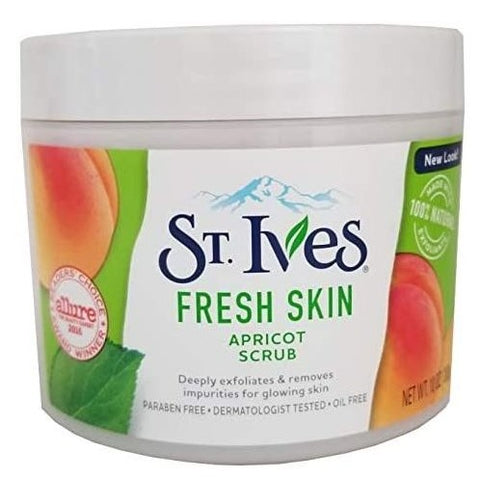 St. Ives skin fraîche abricot gommage 10 oz