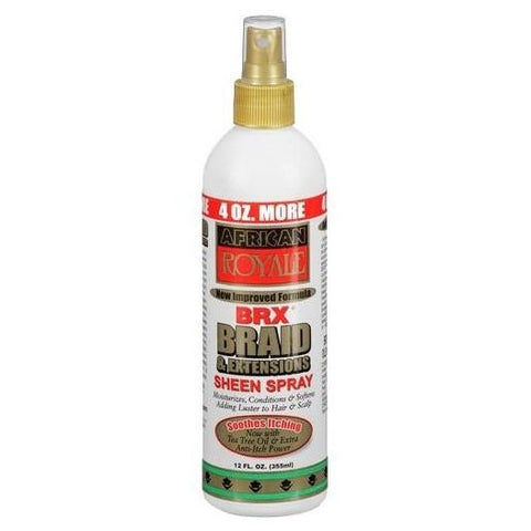 Africain Royale Brx Braid and Extensions Sheen Spray 355 ml