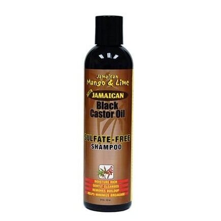 Mango jamaïcain et lime Black Castor Sulfate Sulfate Free Shampoo 236 ML