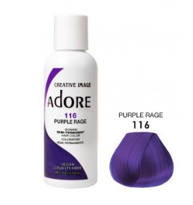 Adore Couleur de cheveux semi-permanente 116 Rage violette 118 ml