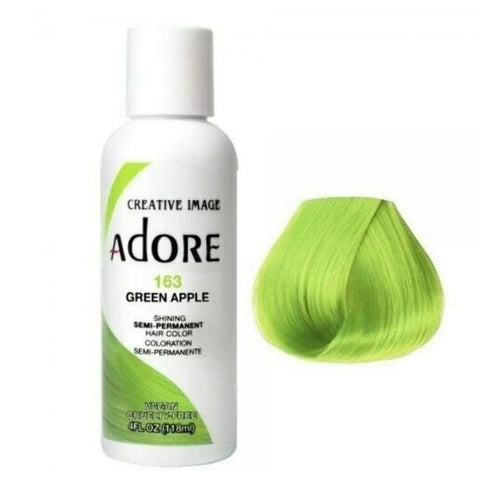 Adore une couleur de cheveux semi-permanente 163 pomme verte 118 ml