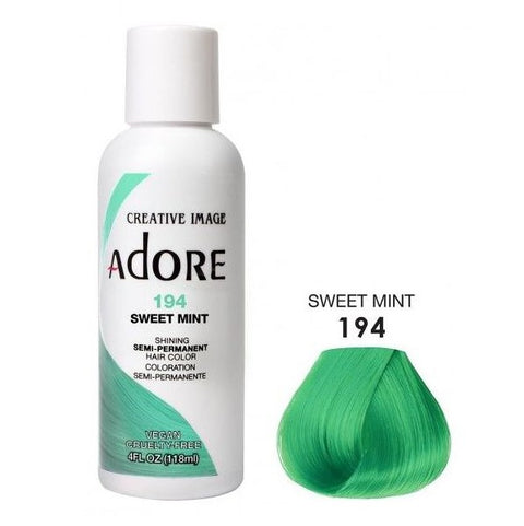 Adore Couleur de cheveux semi-permanente 194 Sweet Mint 118ml