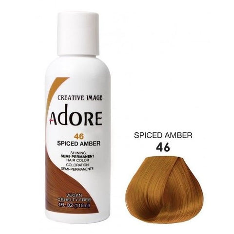 Adore une couleur de cheveux semi-permanente 46 Amber épicé 118 ml