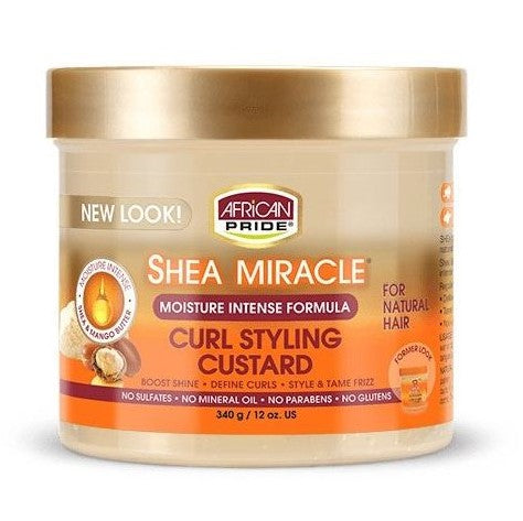 Africain Pride Shea Butter Miracle Curl Styling Custard 340 GR