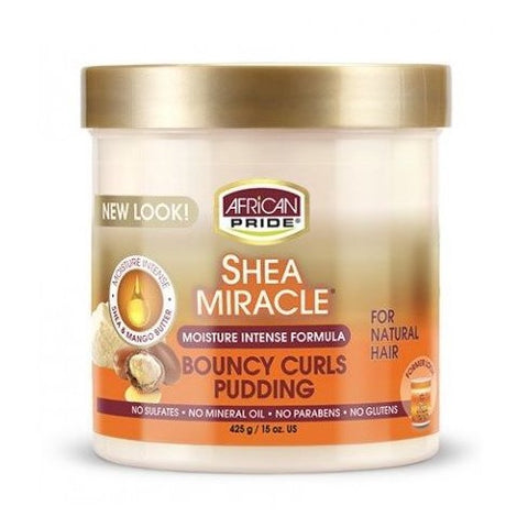 Africain Pride Shea Butter Miracle Bouncy Curls Pudding 425 GR