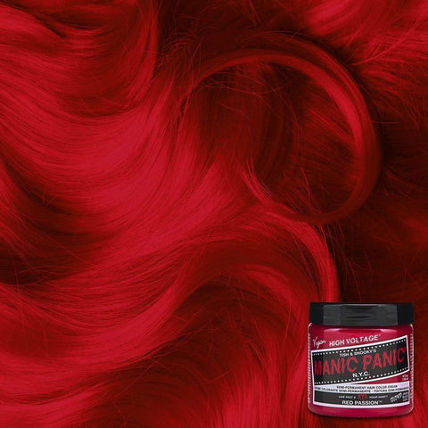 Panique Panique haute tension Red Passion Hair Couleur 118 ml